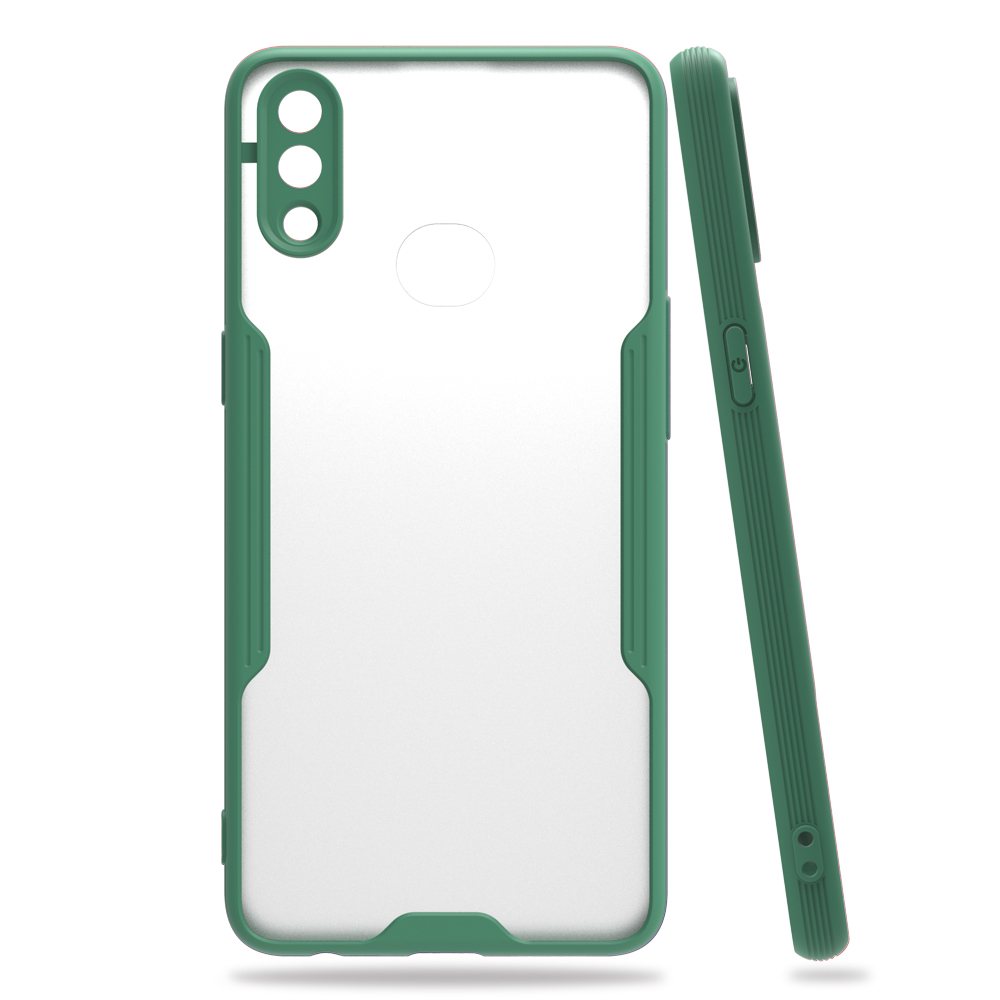 Samsung Galaxy A10s Kılıf Platin Silikon - Thumbnail 4